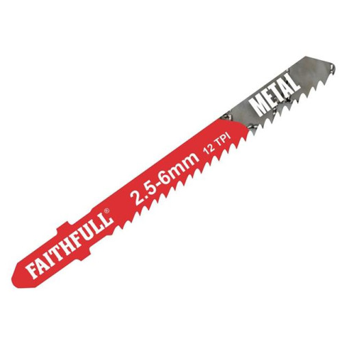 Faithfull Jigsaw Blades Metal T118B (Pack of 5)