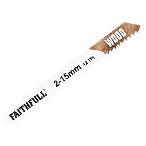 Faithfull Jigsaw Blades Wood T119B (Pack of 5)