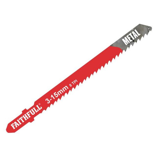 Faithfull Jigsaw Blades Metal T127D (Pack of 5)