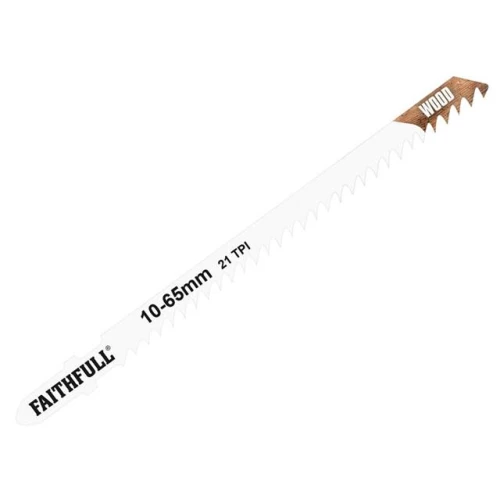 Faithfull Jigsaw Blades Wood T301cd (Pack of 5)