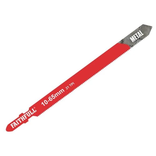 Faithfull Jigsaw Blades Metal T318A (Pack of 5)