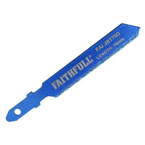 Faithfull Jigsaw Blade Diamond Grit 76mm