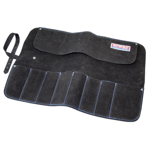 Faithfull 8 Pocket Leather Chisel Roll