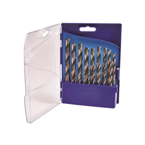 Faithfull Professional HSS Jobber Drill Bit Set, 19 Piece (1 - 10mm)