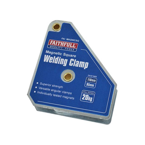 Faithfull Welding Magnet Square 100 x 95mm