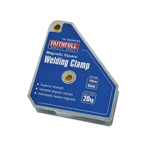 Faithfull Welding Magnet Square 100 x 95mm