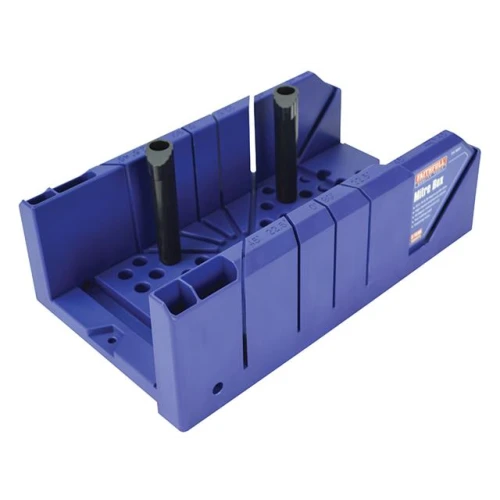 Faithfull Plastic Mitre Box with Pegs