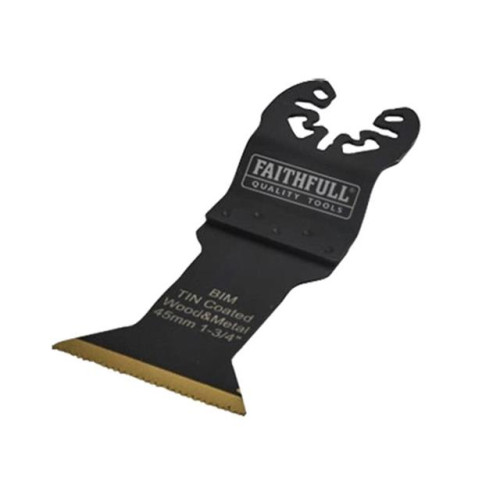 Faithfull Multi-Functional Tool Bi-Metal Flush Cut TiN Coated Blade 45mm