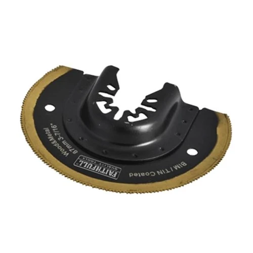 Faithfull Multi-Functional Tool Bi-Metal Radial Saw TiN Coated Blade 87mm