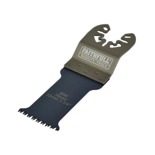 Faithfull Premium Arc&Acirc;&nbsp;Cut&Acirc;&nbsp;Hardwood Bi-Metal Blade&Acirc;&nbsp;32mm