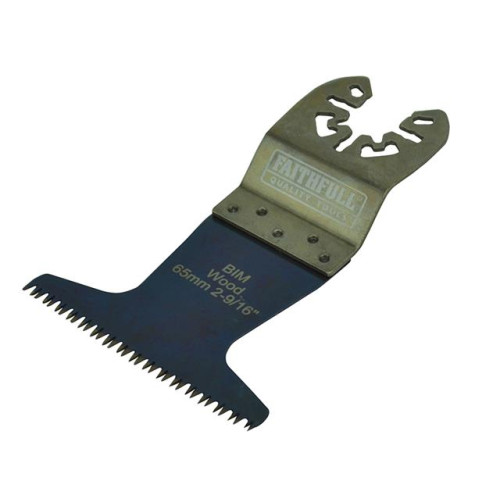 Faithfull Premium ArcÂ CutÂ Hardwood Bi-Metal Blade 65mm