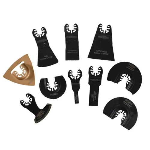Faithfull Multi Function Tool Blade Set 10 Piece