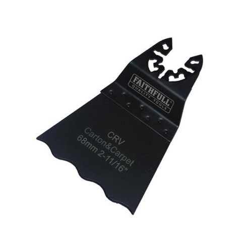 Faithfull Serrated Wavy Edge Saw Blade 68mm Crz