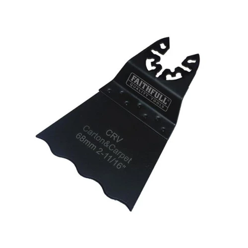 Faithfull Serrated Wavy Edge Saw Blade 68mm Crz