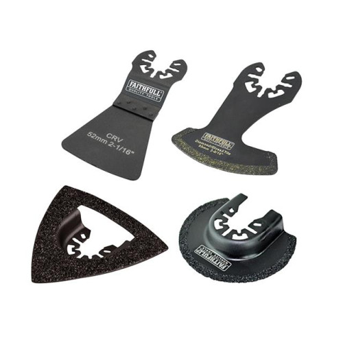 Faithfull Multi-ToolÂ TilingÂ Kit,Â 4 Piece