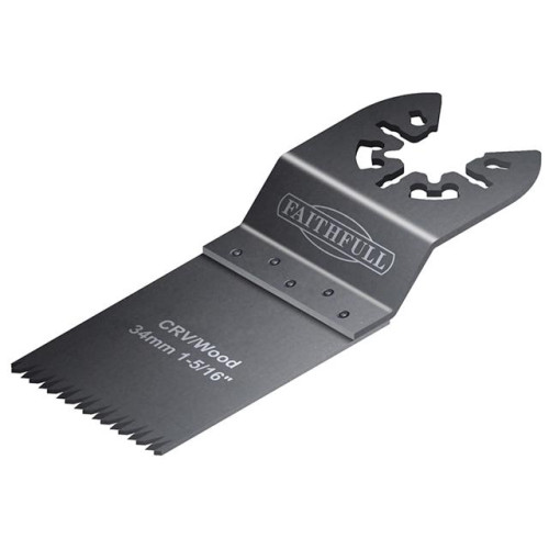 Faithfull Bi-Metal FlushÂ CutÂ WoodÂ BladeÂ SideÂ SetÂ 34mm Box of 100 Blades