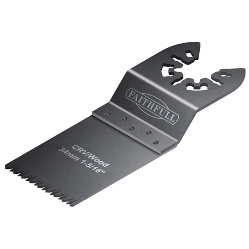 Faithfull Bi-Metal Flush&Acirc;&nbsp;Cut&Acirc;&nbsp;Wood&Acirc;&nbsp;Blade&Acirc;&nbsp;Side&Acirc;&nbsp;Set&Acirc;&nbsp;34mm Box of 100 Blades