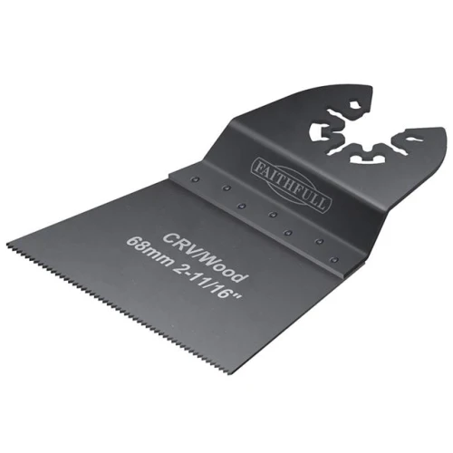 Faithfull Multi-Functional Tool Flush Wood Blade Side Set 68mm Pack of 5