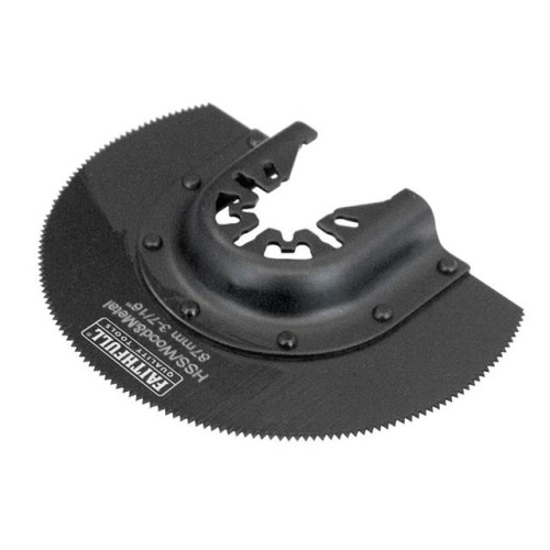 Faithfull Radial Blade Wood Wavy Set 87mm Crv