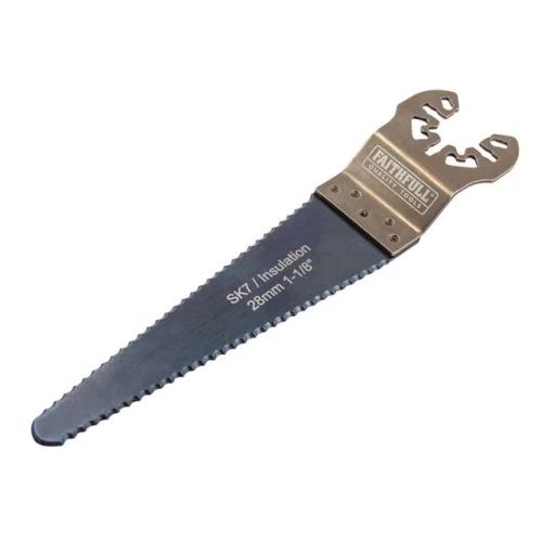Faithfull SK7 Wavy Edge Insulation Cutter Blade 100mm