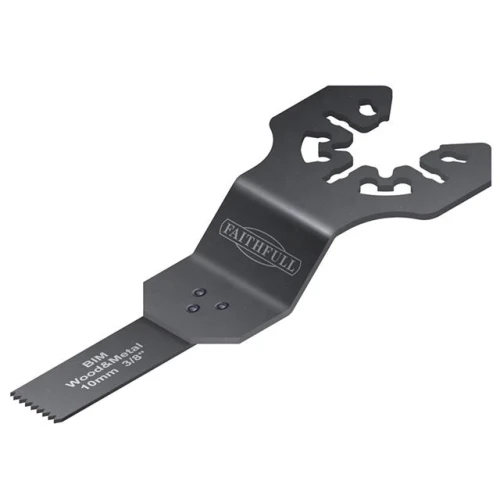 Faithfull Flush Cut Wood/Metal Blade 10mm Bi-Metal