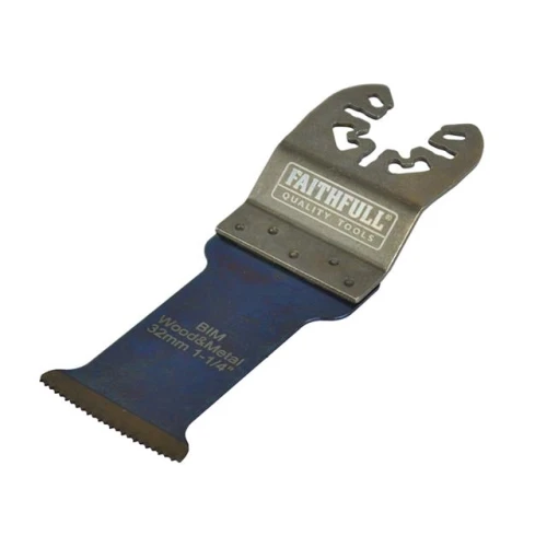 Faithfull Premium Arc Cut&Acirc;&nbsp;Wood & Metal Bi-Metal Blade&Acirc;&nbsp;32mm