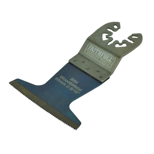 Faithfull Premium Arc Cut&Acirc;&nbsp;Wood & Metal Bi-Metal Blade&Acirc;&nbsp;65mm