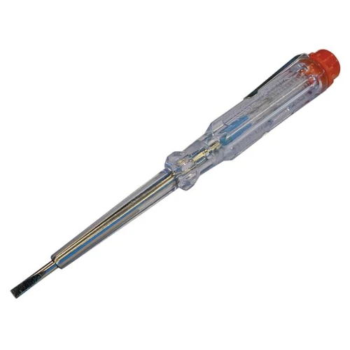 Faithfull Mains Tester 140 x 2.9mm 100-250 Volt