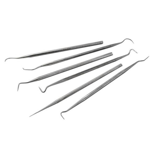 Faithfull Picks & Carvers Set of 6 Stainless Steel