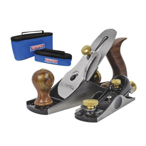 Faithfull No.4 Plane & No.60.1/2 Plane In Canvas Carry Bags