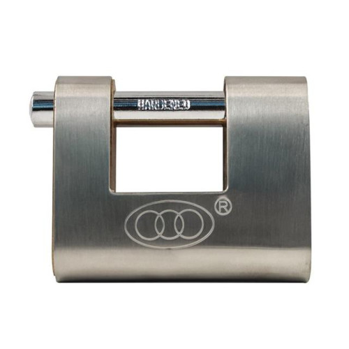 Faithfull Shutter Padlock Brass 80mm