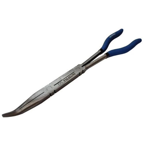 Faithfull Long Reach Bent Nose Pliers 335mm (13in)
