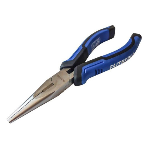 Faithfull Long Nose Pliers 165mm (6.1/2in)