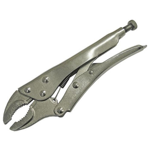 Faithfull Locking Plier 230mm (9 in) Curved Jaw