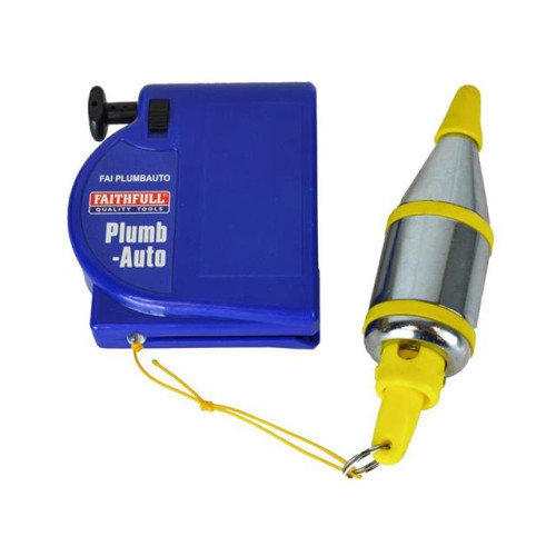 Faithfull Plumb-Auto Automatic Plumbline 400g (14oz)