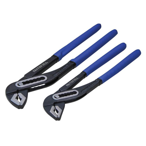 Faithfull Waterpump Plier Twin Pack