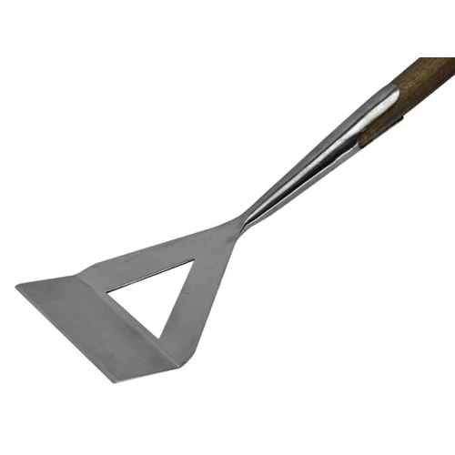 Faithfull Prestige Stainless Steel Dutch Hoe Ash Handle