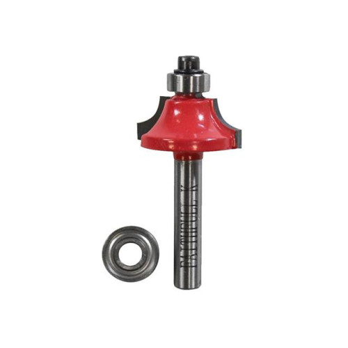 Faithfull Router Bit TCT 6.5mm Rounding Over 1/4in Shank