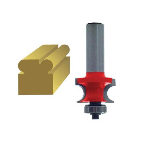 Faithfull Router Bit TCT 3.2mm Corner Bead 1/4in Shank
