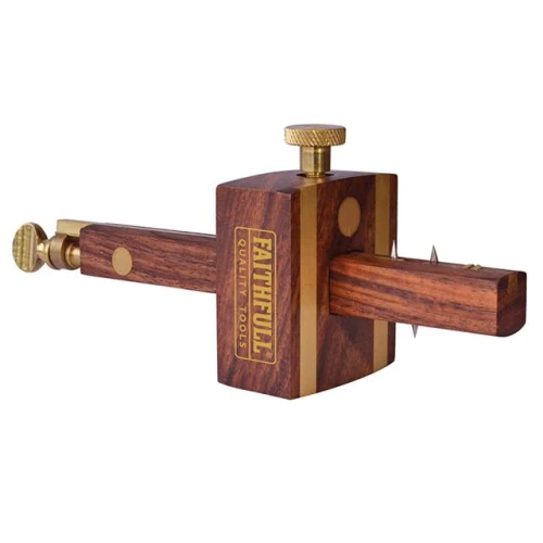 Faithfull Combination Gauge - Screw Adjustment