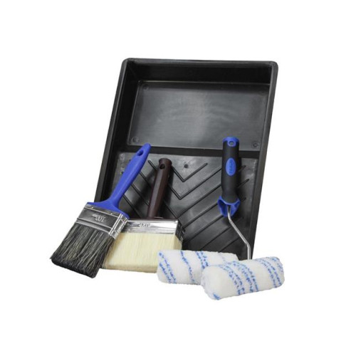 Faithfull Wood Care Paint Brush & Roller Kit, 6 Piece