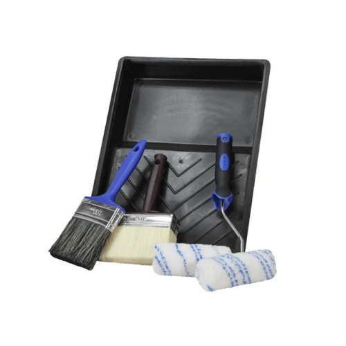Faithfull Wood Care Paint Brush & Roller Kit, 6 Piece