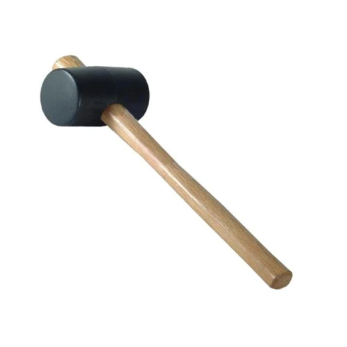 Faithfull Rubber Mallet - Black 680G (24Oz)