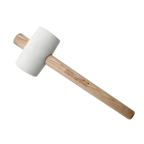 Faithfull FSC White Rubber Mallet 16oz