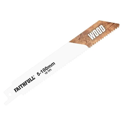 Faithfull Sabre Saw Blade Wood S811h (Pack of 5)