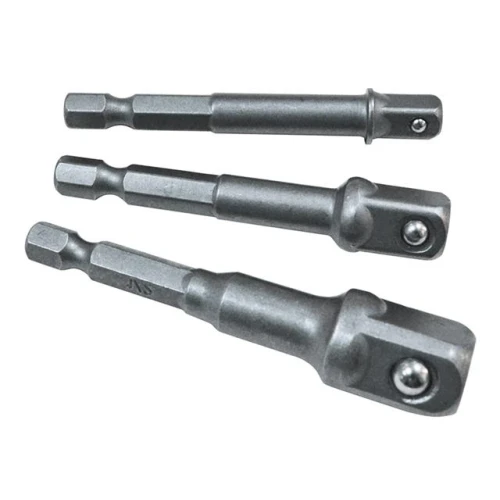 Faithfull Hex To Square Drive Adaptor 3 Piece Set