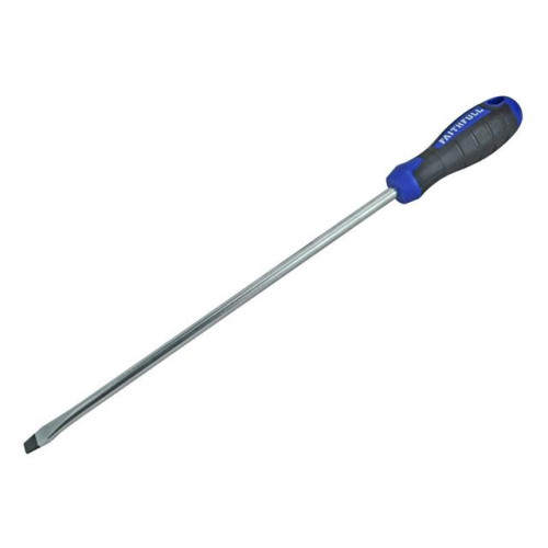 Faithfull Slotted Flared Soft Grip Screwdriver 300mm x 12mm