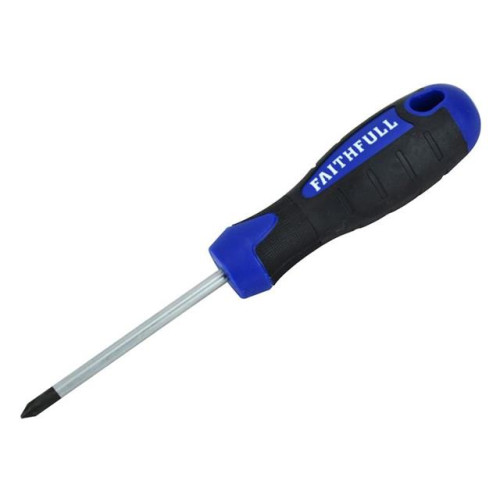 Faithfull Phillips Soft Grip Screwdriver 1Ph x 75mm