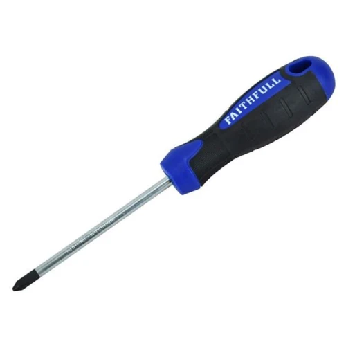 Faithfull Phillips Soft Grip Screwdriver 2Ph x 100mm