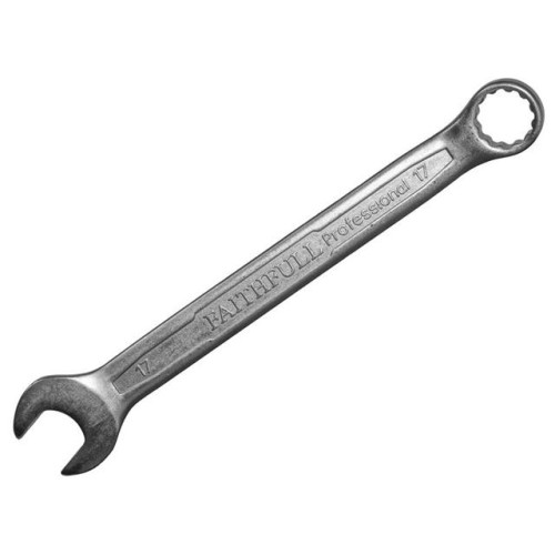 Faithfull Combination Spanner CV Satin Finish 9mm